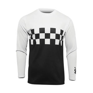Maillot de course personnalisé à manches longues pour moto, VTT, VTT DH, motocross, cyclisme, tout-terrain, grande taille, avec impression sur le devant - Product Image 1