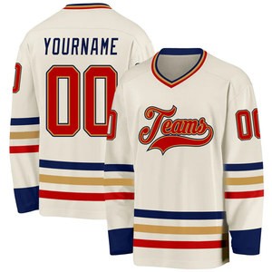 Jersey de Hockey Elite, Ropa Deportiva Profesional con Logotipo del Equipo Personalizado, Nombre del Jugador y Diseño del Número - Product Image 2