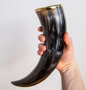 100% Natural Buffalo Decorative Horn Natural Black Horn <b>Decoration</b> Piece Desktop Showpieces - Product Image 4