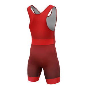 Camisetas de Lucha Libre de Color Sólido con Logotipo Personalizado, Transpirables, Venta Directa de Fábrica - Product Image 2