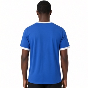 Phi Beta Sigma Vote Ringer T <b>Shirt</b> Royal Blue <b>White</b> Trim <b>Short</b> <b>Sleeve</b> Crew Neck Fraternity Graphic Tee Casual Greek Organization - Product Image 2