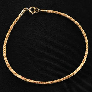 Gold Plated Rope Chain Bracelet for Women and <b>Men</b> Durable Fashion Jewelry Accessory - Product Image 3