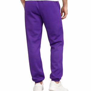 Ensemble de survêtement personnalisé pour hommes, service OEM, couleur unie, sweat à capuche et pantalon de jogging, vêtements de sport 100% coton molletonné, respirant, séchage rapide, coupe ample - Product Image 6