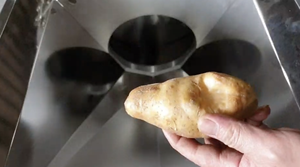 เครื่องหั่นผักไฟฟ้า FM0019เครื่องหั่นผลไม้เครื่องหั่นสับเครื่องตัดสแตนเลสใหม่สำหรับใช้ในร้านอาหาร - Product Image 2