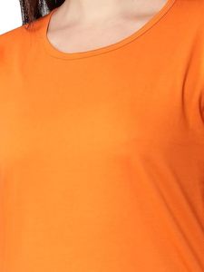Camisetas Casuales para Mujer, las Más Vendidas, con Logotipo Personalizado, Cuello Redondo, 100% Algodón, Tejido Transpirable y Resistente, Ropa de Trabajo - Product Image 2