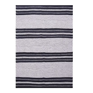 Sortie d'usine motif moderne coton Dhurrie tapis tissé à la main tissage plat toutes saisons écologique tapis pour animaux de compagnie ensembles de tapis - Product Image 1