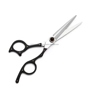 Tijeras Profesionales para Adelgazar el Cabello, 28 Dientes, Hoja de Acero Inoxidable, Punta Afilada, para Diestros, Mango Mediano, Herramienta de Peluquería - Product Image 1