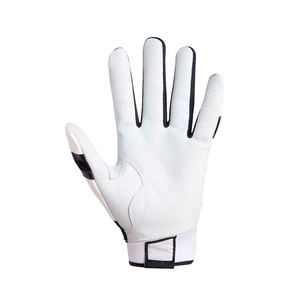 Guante de Bateo WARPRO INDUSTRY Negro/Amarillo de Poliéster/Algodón para Mano Izquierda con Cierre de Gancho y Bucle, Ligero, Duradero, Equipo de Entrenamiento Unisex - Product Image 4