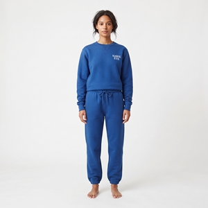 Conjunto de Sudadera de Cuello Redondo y Pantalones Jogger de Algodón Grueso para Mujer, Ropa Deportiva Casual de Dos Piezas, Ropa Urbana al por Mayor - Product Image 5