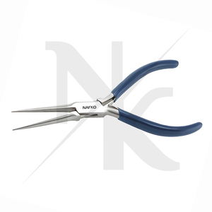 Heavy Duty Jewelry Repair Pliers Extra Long Chain Pliers 140mm Stainless Steel Jewelry Workshop Supplies Jewelry Making Pliers - Product Image 2