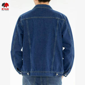 Chaqueta Vaquera Personalizada de Primera Calidad Ryan Pro Gear para Hombre con Cierre de Botones y Logotipo Personalizado - Product Image 3