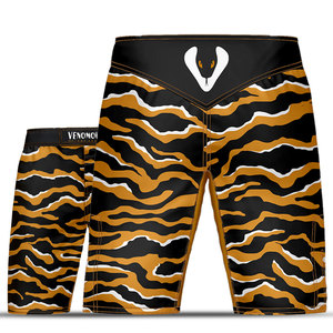 กางเกงชกมวย MMA Venomous Fight Gear Tiger Viper สำหรับผู้ชายและผู้หญิง ผ้าแคนวาส กันยับ ระบายอากาศได้ดี เป็นมิตรกับสิ่งแวดล้อม แห้งเร็ว - Product Image 2