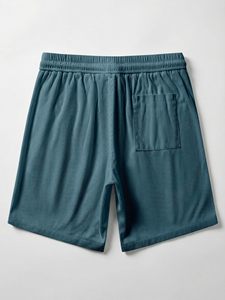 Mens Soccer Training Shorts <b>Canvas</b> Fabric Elastic Waist Breathable Quick Dry Sports Shorts <b>Football</b> Practice Running Gym - Product Image 2