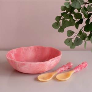 Luxury Decorative Resin Bowl <b>For</b> Dining Room Styling Fruit Serving And Stylish <b>Table</b> Centerpiece - Product Image 2