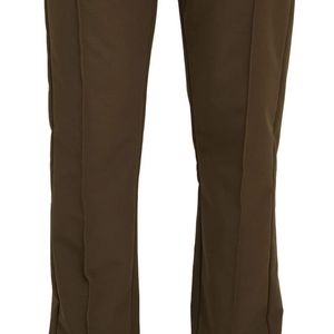 Pantalon de jogging décontracté pour homme, vert olive, coupe droite, taille élastique avec cordon de serrage, confortable pour le quotidien - Product Image 3
