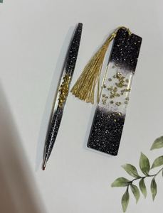 Marcapáginas de Resina Epoxi Personalizado, Elegante, Resistente al Agua, con Impresión y Corte por Troquelado, con Lazo, Soporte para Páginas de Libro, Personalizable - Product Image 5