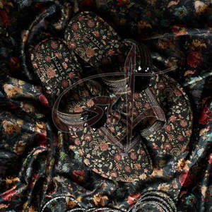 Suela de cuero genuino antideslizante, ligera y cómoda, forro de terciopelo, estilo Kolhapuri para uso diario. - Product Image 3