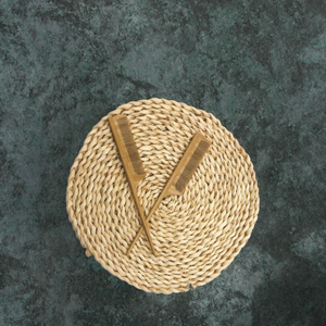 Peigne à queue de rat en bambou écologique et tendance, type laser, pour usage domestique - Product Image 2