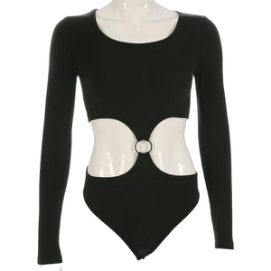 Traje de Baile Personalizado para Actuaciones en Escenario, Leotardo con Flecos Dorados para Pole Dance, Spandex Color Piel - Product Image 1