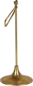 Freestanding Metal <b>Towel</b> Rack With Bird Top Minimalist Design For Bathroom Spa Use - Product Image 2