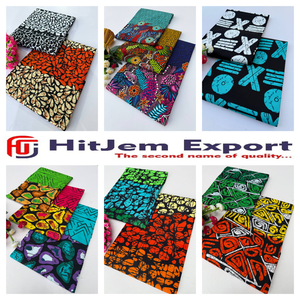 Tissu en coton imprimé africain de qualité supérieure pour robes, vêtements de mode et fabrication OEM - Product Image 4