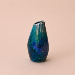 Vase de table en grès céramique artisanal, finition mate, style moderne et minimaliste, écologique, cuit à haute température, pour petites fleurs, décoration intérieure - Product Image 3
