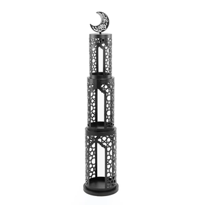 Support de décoration islamique en métal noir pour la décoration de la maison, du salon, support multifonction aux meilleurs prix - Product Image 1