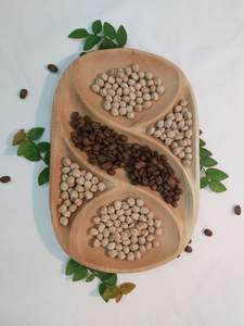 ถาดไม้ธรรมชาติสำหรับวางโชว์อาหารและเสิร์ฟเครื่องดื่มเหมาะสำหรับร้านอาหารคาเฟ่และใช้ในบ้าน99 Gold Data - Product Image 4