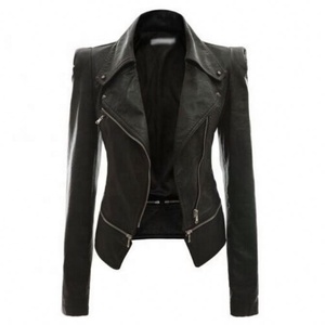 <b>Men's</b> Wears World Leather <b>Jacket</b> for <b>Biker</b> Distressed Genuine Lambskin Full Sleeve-OEM Service Wholesale Price - Product Image 3
