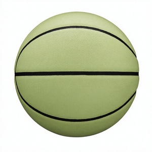 Ballon de basketball Vithas Industry - Taille 7, 29,5 pouces, vert, en similicuir écologique, pour usage extérieur, léger, pour adultes - Product Image 3