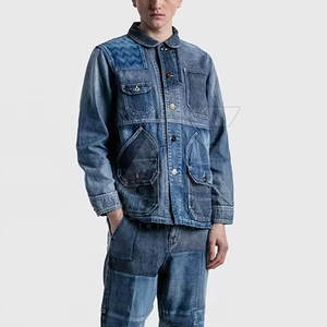 Chaqueta de Mezclilla para Hombre, Corte Regular, Color Sólido, Cierre de Botones, Estilo Urbano, Ropa Exterior 2026 - Product Image 3