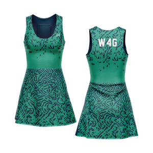 Women's Green Leopard Print Sleeveless Tennis Dress Moisture Wicking Fitted Sport Apparel Summer Wear Custom Front Logo - Product Image 3