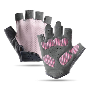 Guantes Deportivos de Cuero Elegantes para CrossFit y Ejercicio, Medios Dedos, para Estilos de Vida Activos, Forro Interior Suave, Previenen Rozaduras y Bolitas - Product Image 1