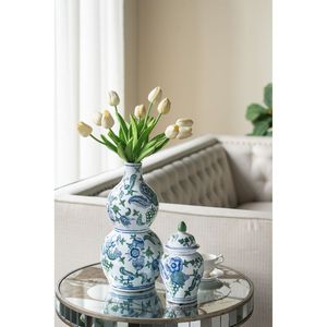 Elegant Floral Design 21.5x21.5x25\" Round <b>Console</b> <b>Table</b> with Mirrored <b>Silver</b> Finish - Product Image 5