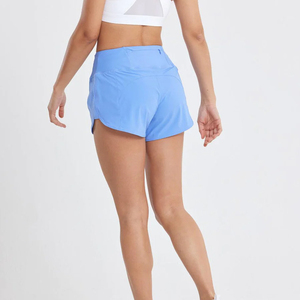 Shorts de Cintura Alta para Mujer, 100% Algodón de Alta Calidad, Transpirables, con Logotipo Personalizado, Ropa de Verano al por Mayor - Product Image 5