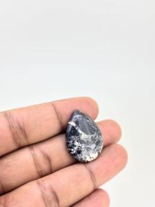 Piedra Preciosa de Búfalo Genuina de Primera Calidad, 100% Natural, Negra y Blanca, Cristal Curativo Suelto para Joyería, Venta al Por Mayor - Product Image 4