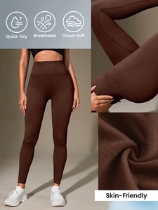 Leggings de sport pour femmes Premium Scrunch Butt |   Leggings de sport respirants et très extensibles |   Pantalon de sport athlétique slim fit - Product Image 5