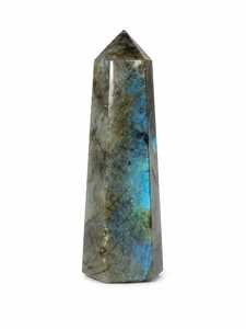 Tour de cristal de labradorite polie pour la concentration, la créativité, la protection et le bien-être émotionnel - Product Image 1