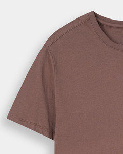 New Arrival Custom Sustainable and Durable Low Price Cotton Tshirt for <b>Men</b> <b>Brown</b> Short Sleeve <b>T</b>-<b>Shirt</b> Manufacturer For Pakistan - Product Image 3