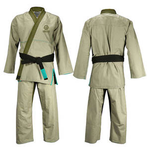 Uniforme de Jiu Jitsu Personalizable de Alta Calidad para Hombre, 100% Algodón, Transpirable y Ligero, con Logotipo Frontal, Nueva Llegada - Product Image 1