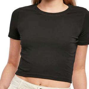 Camisetas de verano para mujer en venta, servicio OEM, alta calidad, diseño de logotipo personalizado, precio de fábrica, camisetas para mujer en venta - Product Image 1