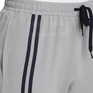 Chándal Gris para Hombre INDEX, Estilo Deportivo con Cierre Completo y Rayas Negras, Corte Regular, Ropa de Otoño, 100% Poliéster - Product Image 5
