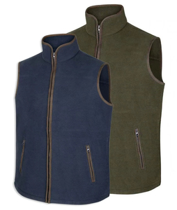 Chaleco Deportivo de Forro Polar Resistente al Viento, Marca OEM, Unisex, Cuello Alto, Sin Mangas, con Cierre, para Otoño, Running, Fitness al Aire Libre - Product Image 1