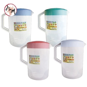 เหยือกพลาสติก PP เกรดอาหาร ยี่ห้อ Jiuzhou ขนาดใหญ่ 4100 ซีซี เป็นมิตรต่อสิ่งแวดล้อม เหมาะสำหรับชานมไข่มุก - Product Image 3