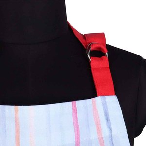 ผ้ากันเปื้อนครัวแบบผ้าแคนวาส สั่งทำโลโก้ได้ ผ้าฝ้ายสำหรับเชฟ ผ้ากันเปื้อนทำอาหาร กันน้ำ สายปรับได้ พร้อมกระเป๋าอเนกประสงค์ - Product Image 2