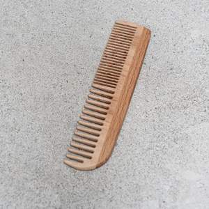 Eco-Friendly Organic Neem <b>Wood</b> Hair <b>Comb</b> Wide Tooth Anti-Breakage Hair Care Tool - Product Image 2