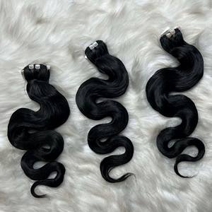 เครื่องทำผมบริสุทธิ์สำหรับหนังกำพร้าเกรด10A ผมสีดำ - Product Image 4