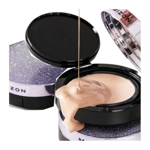 Base de maquillaje diaria K-Beauty Mizon coreana vegana con colágeno en formato cushion, hecha en Corea, con esencia de soporte ligero. - Product Image 3