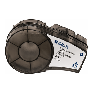 Ruban adhésif permanent compatible pour étiquettes en vinyle avec ruban pour imprimantes M21, étiquetage de câbles toutes conditions météorologiques - Product Image 1