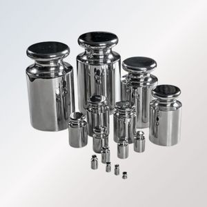 Ensemble de poids d'étalonnage en acier inoxydable pour balances de laboratoire, normes de mesure de haute précision - Product Image 1